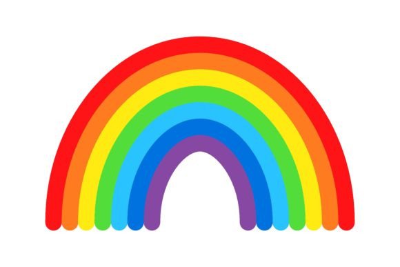 Download Cartoon Rainbow Vector. Rainbows, Stars - Premium Bundle