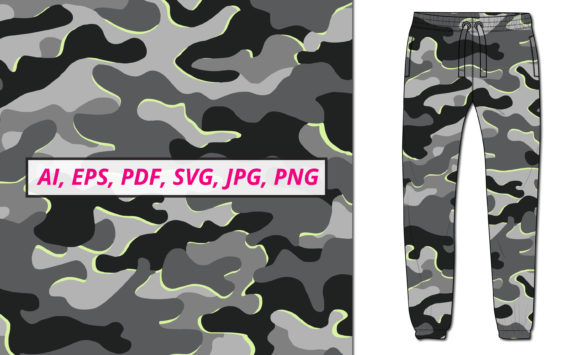 Download Camouflage Seamless Vector Patterns SVG, - Vector Collection