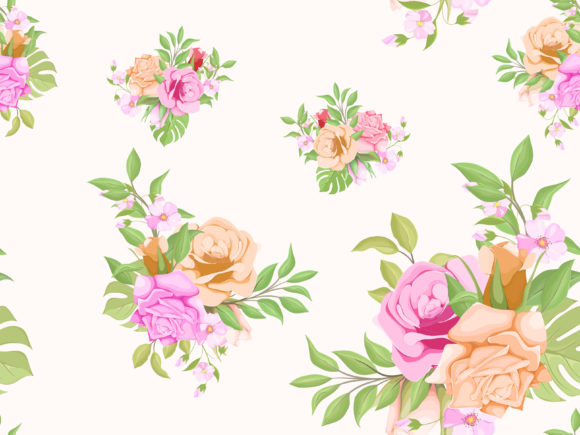 Download Seamless Pattern Floral Vector Templates - Vector Collection
