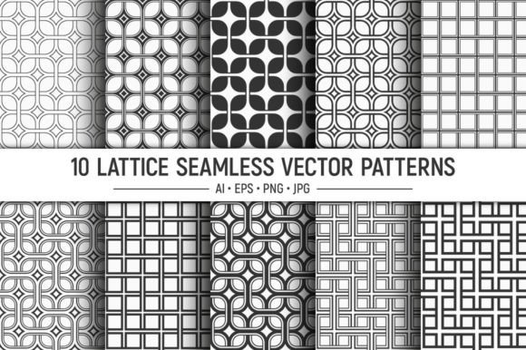 Download 10 Decorative Seamless Vector Patterns - Vector Collection