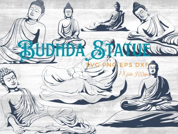 Download 77 Buddha Statue Vector Designs - Vector Collection