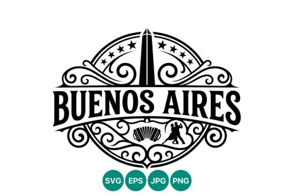 Download Buenos Aires Decorative Vector Art with - Vector Collection