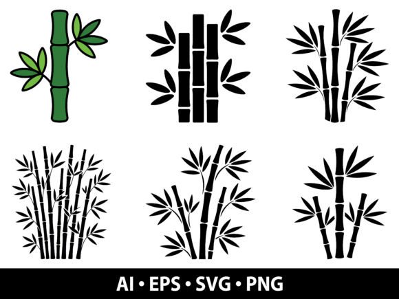 Download Bamboo Vector SVG BundleBring a Natural - Vector Collection
