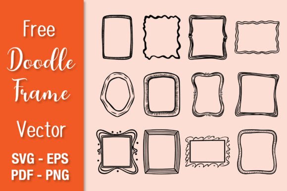 Download FREE Vector Doodle Frame Set - Vector Collection