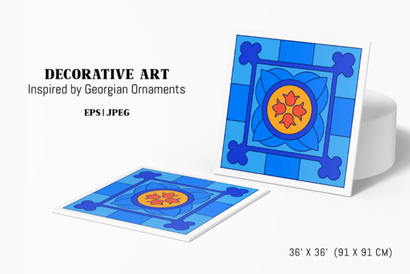 Download Georgian Ornaments-Decorative Vector Art - Vector Collection