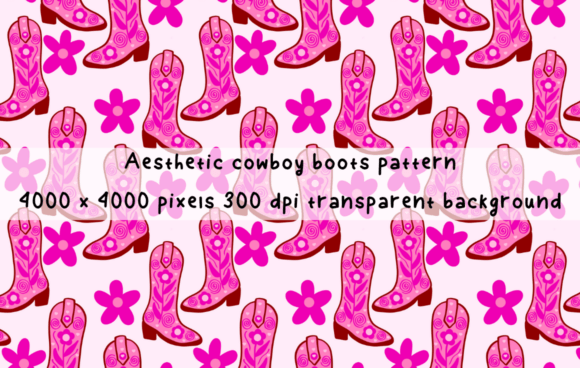 Download Stylish Cowboy Boots Repeat Pattern - Repeat pattern Collection