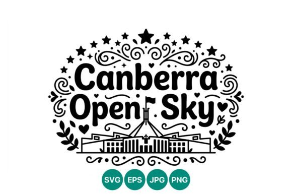 Download Canberra Open Sky Decorative Vector Art - Vector Collection