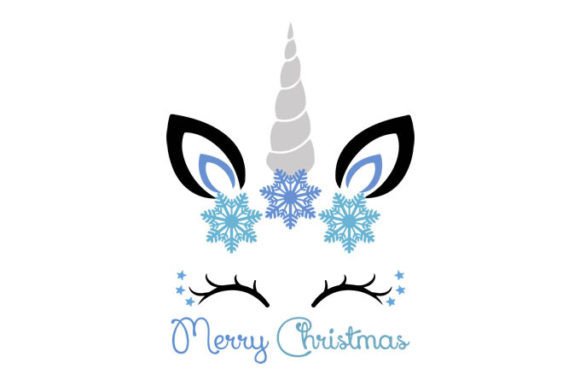Download Christmas Unicorn, Vector Designs - Vector Collection